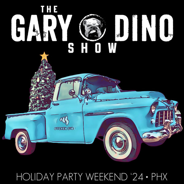 The Gary and Dino Show HOLIDAY PARTY WEEKEND T-Shirt